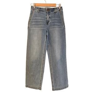 Volcom 1991 Stoned Low Rise Jeans Retro, Skate, Light Blue, Sz 26, NEW